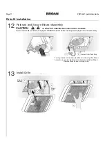 Предварительный просмотр 11 страницы Broan ZB110HL1 Installation Manual