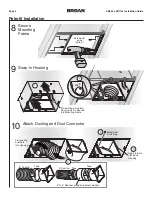 Предварительный просмотр 9 страницы Broan ZB110L Installation Manual