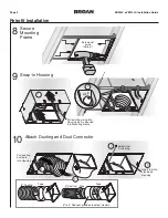 Предварительный просмотр 9 страницы Broan ZB110LC Installation Manual