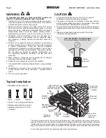 Preview for 2 page of Broan ZB110ML1 Installation Manual