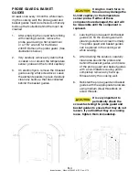 Предварительный просмотр 36 страницы Broaster 2400XP Operation Manual