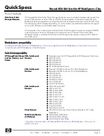 Предварительный просмотр 6 страницы Brocade Communications Systems 8Gb SAN Switch Quickspecs