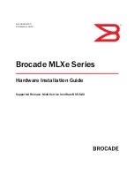 Brocade Communications Systems BR-MLX-100GX-1 Hardware Installation Manual предпросмотр