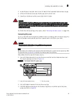 Предварительный просмотр 67 страницы Brocade Communications Systems BR-MLX-100GX-1 Hardware Installation Manual