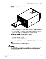 Предварительный просмотр 75 страницы Brocade Communications Systems BR-MLX-100GX-1 Hardware Installation Manual