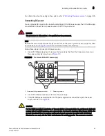 Предварительный просмотр 77 страницы Brocade Communications Systems BR-MLX-100GX-1 Hardware Installation Manual