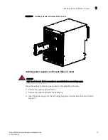 Предварительный просмотр 85 страницы Brocade Communications Systems BR-MLX-100GX-1 Hardware Installation Manual