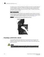 Предварительный просмотр 206 страницы Brocade Communications Systems BR-MLX-100GX-1 Hardware Installation Manual