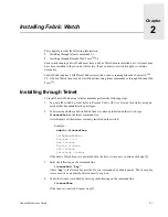 Preview for 11 page of Brocade Communications Systems Brocade Fabric Watch User Manual