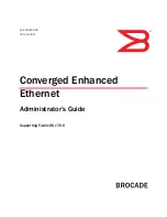 Brocade Communications Systems Converged Enhanced Ethernet 8000 Administrator'S Manual preview