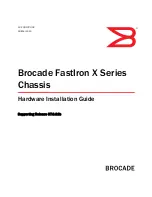 Brocade Communications Systems FastIron SX 1600 Hardware Installation Manual preview