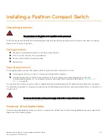 Preview for 25 page of Brocade Communications Systems FESX624E-PREM6 Installation Manual