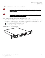 Preview for 33 page of Brocade Communications Systems FESX624E-PREM6 Installation Manual