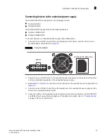 Предварительный просмотр 33 страницы Brocade Communications Systems FWS624 Hardware Installation Manual