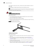 Предварительный просмотр 46 страницы Brocade Communications Systems FWS624 Hardware Installation Manual