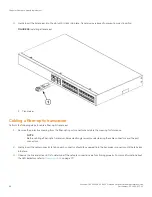 Предварительный просмотр 88 страницы Brocade Communications Systems ICX 6430 series Hardware Installation Manual