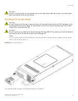 Предварительный просмотр 37 страницы Brocade Communications Systems ICX 6650 series Hardware Installation Manual