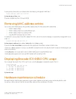 Предварительный просмотр 59 страницы Brocade Communications Systems ICX 6650 series Hardware Installation Manual