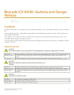 Предварительный просмотр 77 страницы Brocade Communications Systems ICX 6650 series Hardware Installation Manual