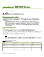 Preview for 93 page of Brocade Communications Systems ICX 7250 Hardware Installation Manual