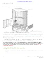 Предварительный просмотр 86 страницы Brocade Communications Systems MLX Series Installation Manual