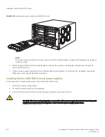 Предварительный просмотр 162 страницы Brocade Communications Systems MLX Series Installation Manual