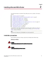 Preview for 81 page of Brocade Communications Systems MLXe-16 Installation Manual