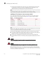 Preview for 136 page of Brocade Communications Systems MLXe-16 Installation Manual