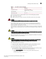 Preview for 177 page of Brocade Communications Systems MLXe-16 Installation Manual