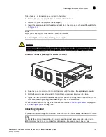 Preview for 179 page of Brocade Communications Systems MLXe-16 Installation Manual