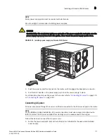 Preview for 189 page of Brocade Communications Systems MLXe-16 Installation Manual