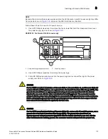 Preview for 191 page of Brocade Communications Systems MLXe-16 Installation Manual