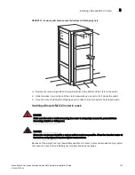 Preview for 215 page of Brocade Communications Systems MLXe-16 Installation Manual