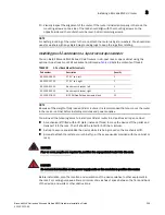 Preview for 223 page of Brocade Communications Systems MLXe-16 Installation Manual