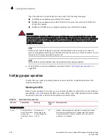 Preview for 316 page of Brocade Communications Systems MLXe-16 Installation Manual