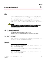 Preview for 427 page of Brocade Communications Systems MLXe-16 Installation Manual