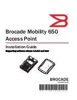 Brocade Communications Systems Mobility 650 Installation Manual preview