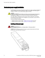 Предварительный просмотр 48 страницы Brocade Communications Systems NetIron CES 2000 Series Hardware Installation Manual