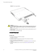 Предварительный просмотр 84 страницы Brocade Communications Systems NetIron CES 2000 Series Hardware Installation Manual