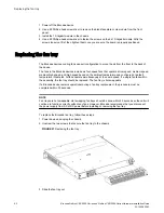 Предварительный просмотр 92 страницы Brocade Communications Systems NetIron CES 2000 Series Hardware Installation Manual