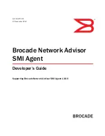 Brocade Communications Systems Network Advisor SMI Agent 12.0.0 Developer'S Manual preview