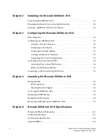 Предварительный просмотр 6 страницы Brocade Communications Systems SILKWORM 4016 Hardware Reference Manual