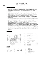 Preview for 4 page of Brock 100012 Manual