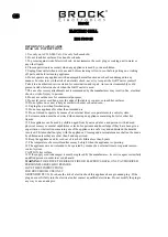 Предварительный просмотр 6 страницы Brock 100154 Manual