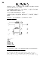 Предварительный просмотр 14 страницы Brock CM 1522 SS Instructions Manual