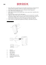 Предварительный просмотр 12 страницы Brock HM 3001 WH Manual