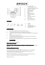 Предварительный просмотр 38 страницы Brock MC 3601 User Manual