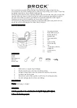 Предварительный просмотр 11 страницы Brock MC 4501 User Manual