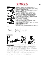 Предварительный просмотр 30 страницы Brock MG 1601 RD User Manual