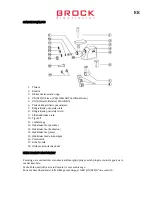 Предварительный просмотр 34 страницы Brock MG 1601 RD User Manual